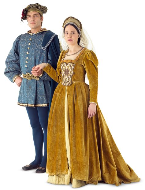 fashion in tudor times|picture of tudor clothes.